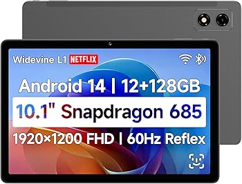 Amazon.com : BNCF 10.1inch Snapdragon 685 Android 14 Tablet, FHD